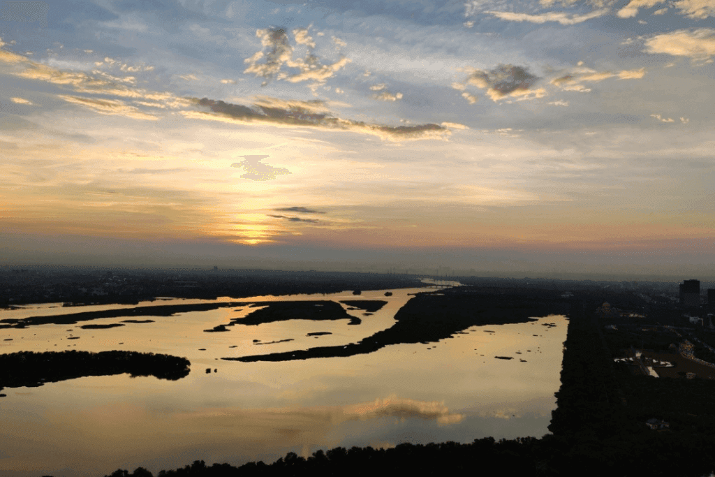 ZenithSuites Noida serviced suites overlooking the Yamuna river and city skyline, photo 30